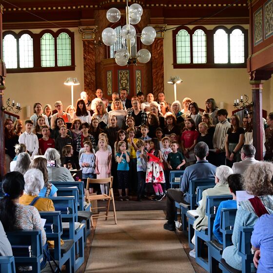 ...ein allerletztes Lied für Ona (Foto: L. Heinke)
