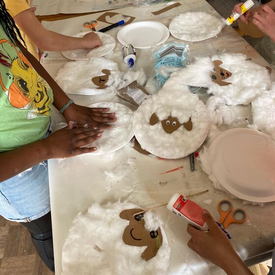 Schafe, Schafe, Schafe (Foto: J. Andrecht)