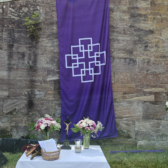 Alles vorbereitet (Foto: L. Heinke)