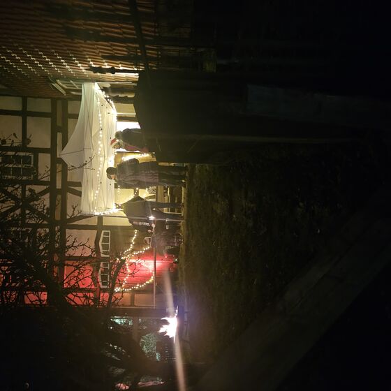 Am Backofen ist es ruhig und stimmungsvoll geworden (Foto: L. Heinke)