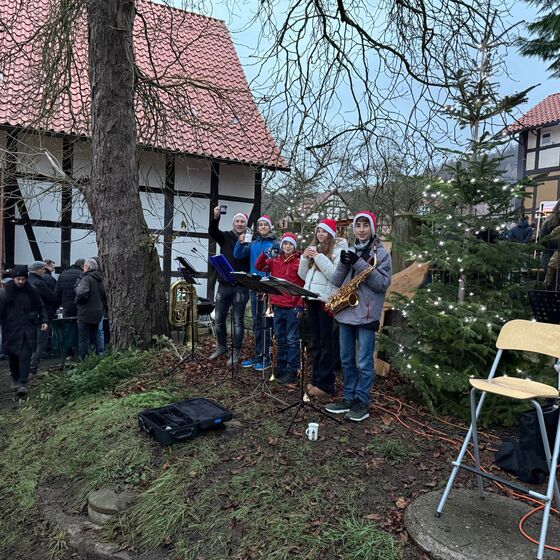 Danke an die Bläsergruppe (Foto: M. Stietenroth)