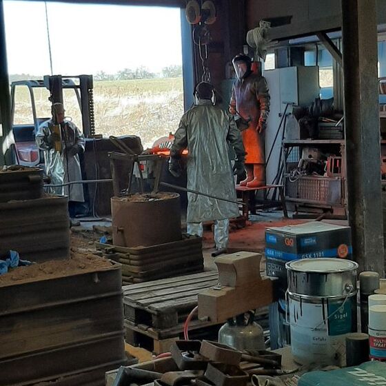 Schmelzpunkt ist erreicht