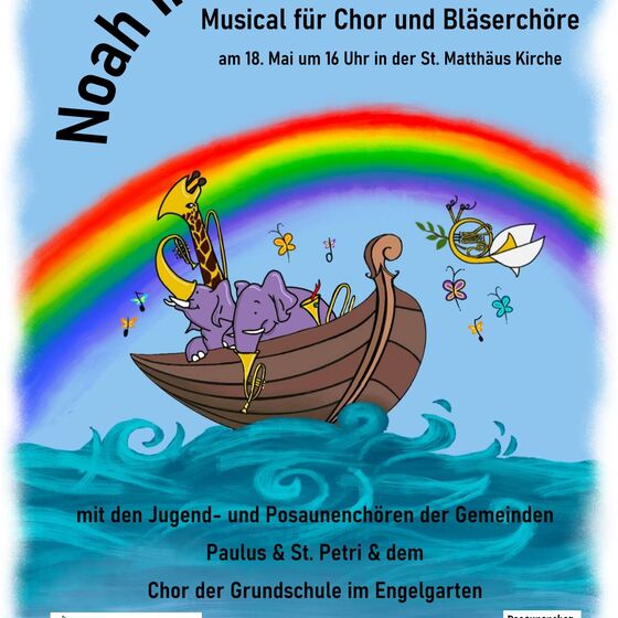 Plakat "Noah in Blech"