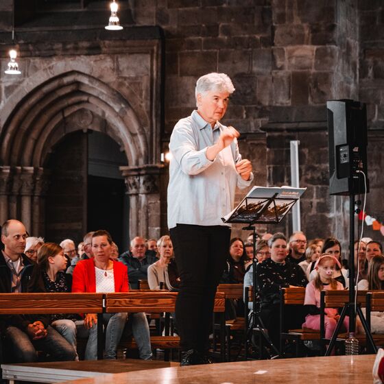 U.-M.Busch und Publikum