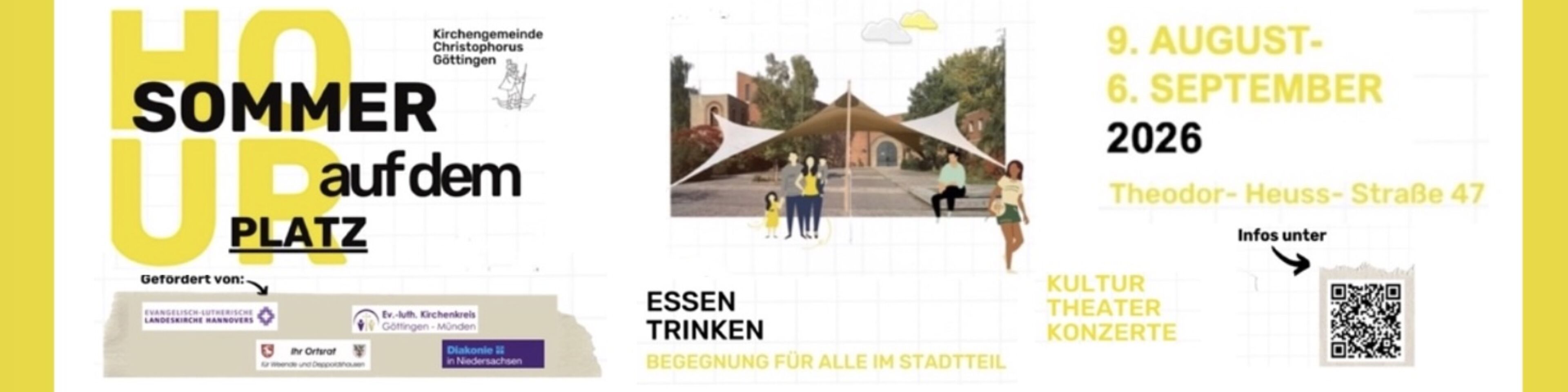 Sommer auf dem Platz