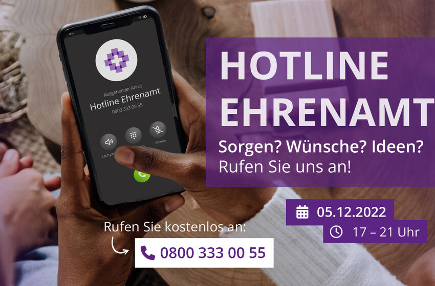 Hotline Ehrenamt