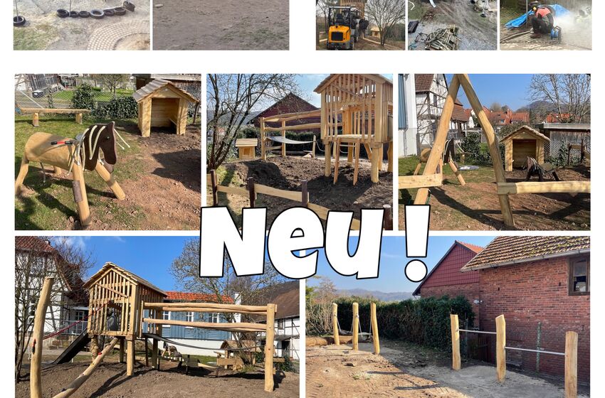 Neues Außengelände (Entwurf und Fotos: KITA)