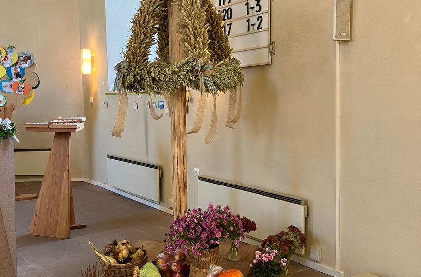 Erntekrone in Klein Lengden (Foto: M. Rümenapf)