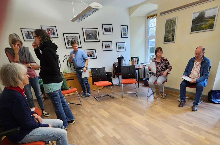 Vorbereitung zur ersten Runde (Foto: L. Heinke)