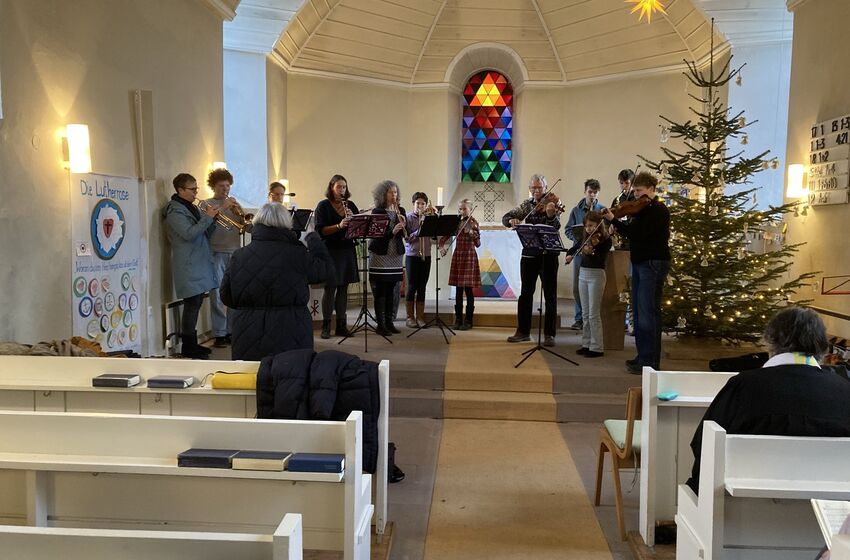 Eine besondere Weihnachtsmusik (Foto: B Hough-Holub)