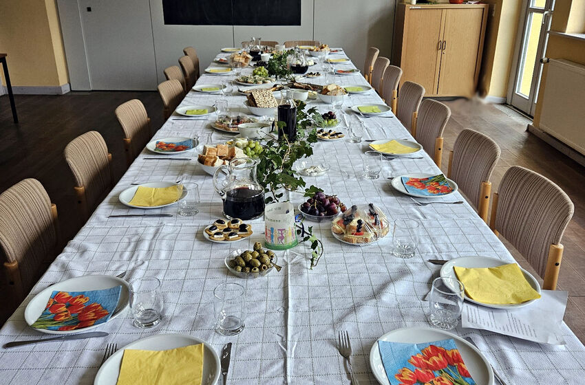 Alles vorbereitet (Foto: L. Heinke)