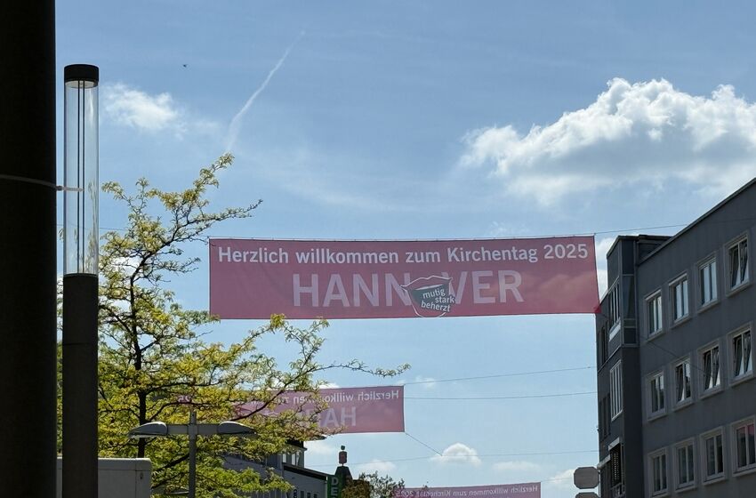 Hannover heißt die Besucher willkommen (Foto: S. Hinker)