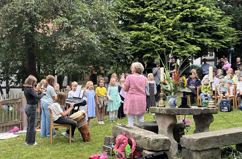Die Volltreffer begrüßen (Foto: U. Weberschock)