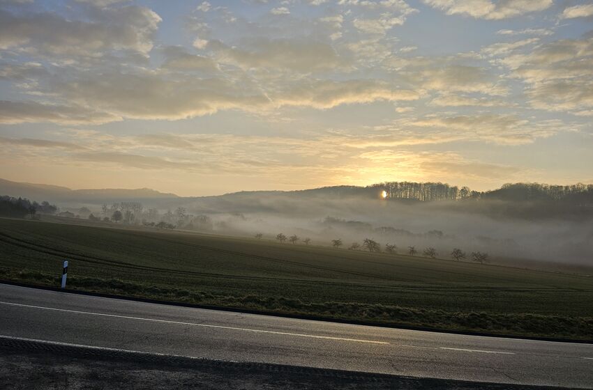 Morgennebel (Foto: L. Heinke)