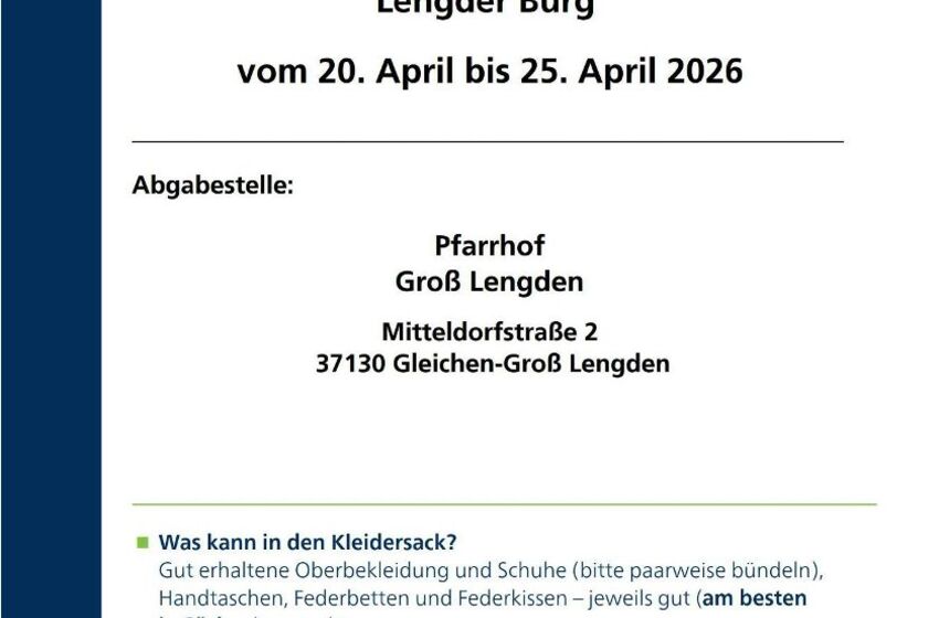 Sammlung für Bethel