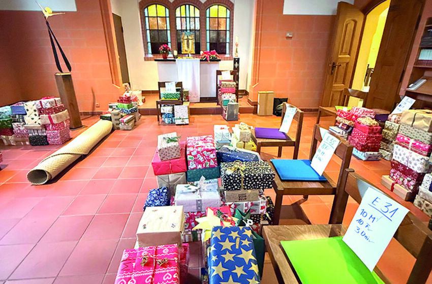 Pächcken werden zunächst gesammelt in der Kapelle des Psychiatrischen Klinikums Lüneburg