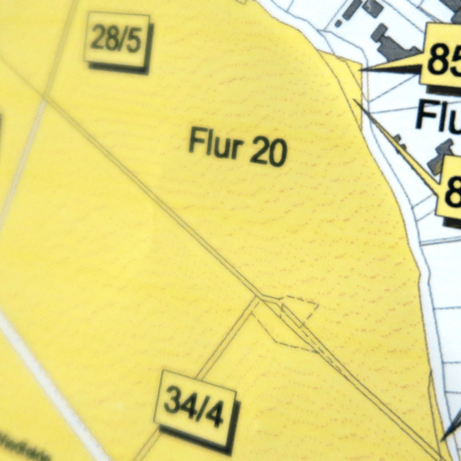 Liegenschaften Karte Detail, Foto: Hueske